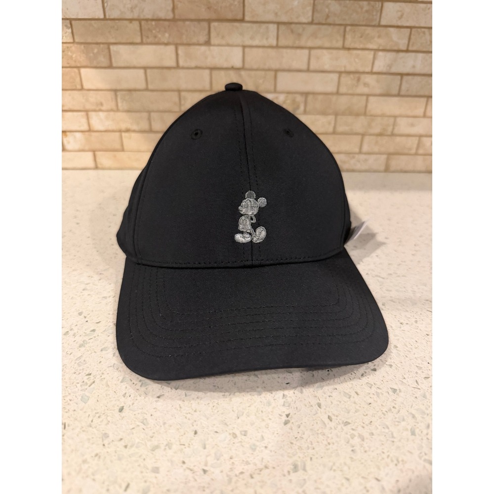 Disney Parks Classic Mickey Dri-Fit Hat Black Exclusive Adjustable One Size